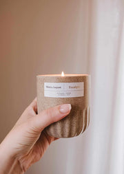 Bougie réutilisable 11oz - Eucalipto