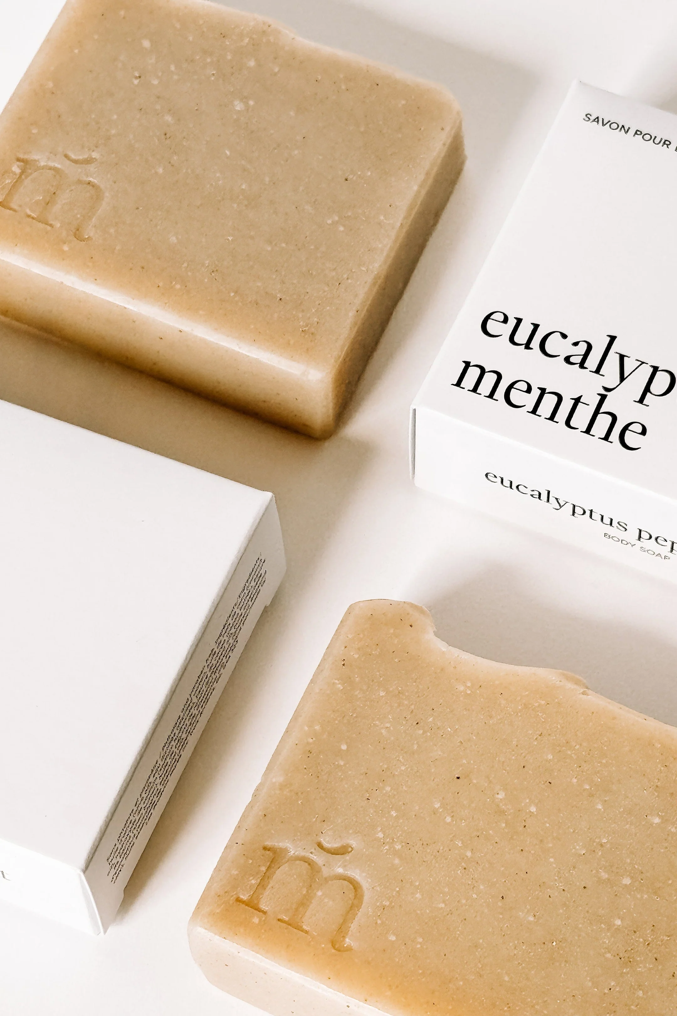 Savon en barre - Eucalyptus menthe