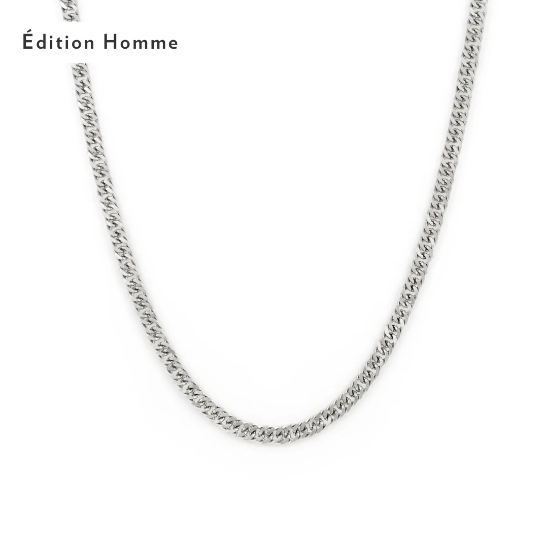 Collier Hommes Miami - Argent