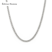 Collier Hommes Miami - Argent