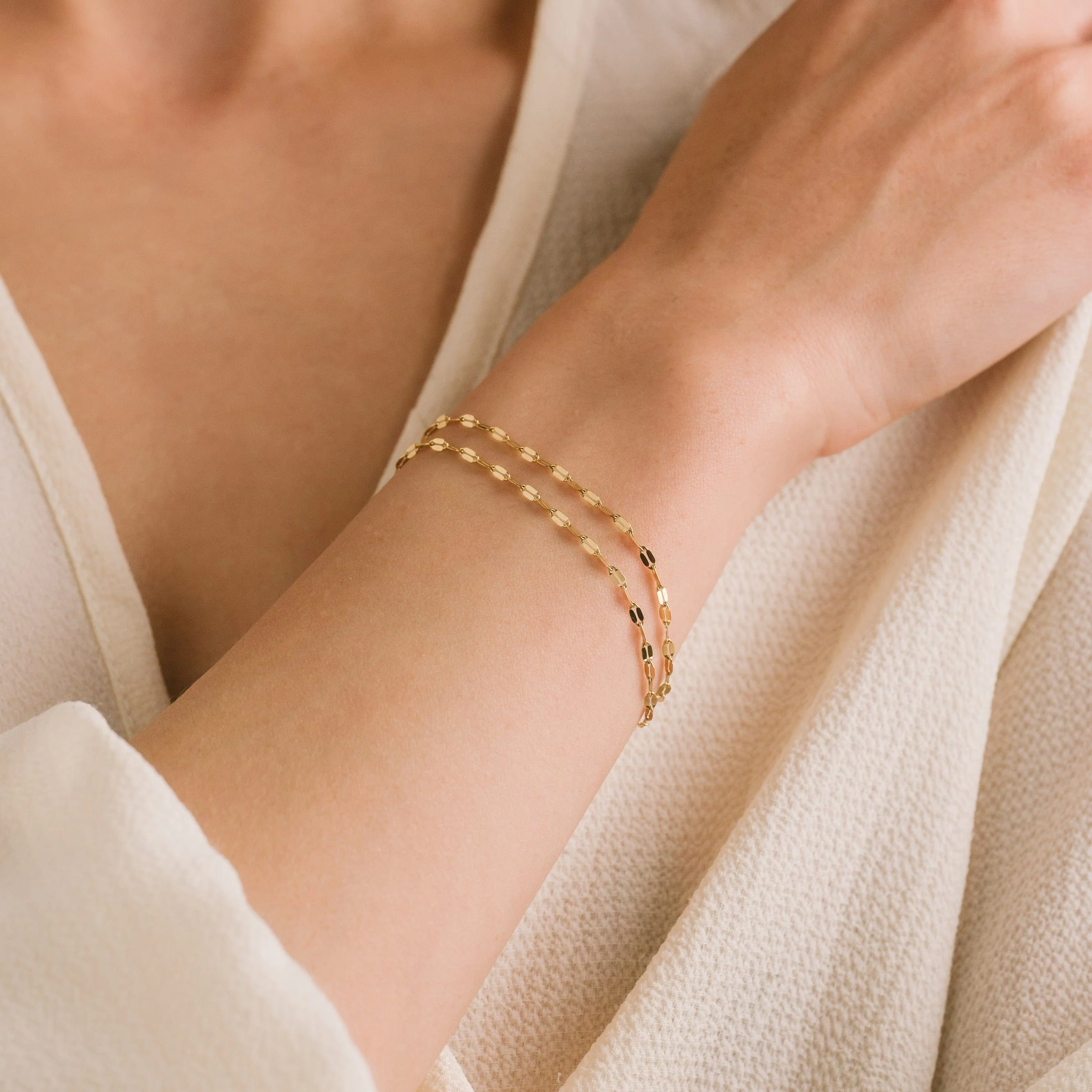 Bracelet superposé Ray - Or