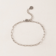 Bracelet Paperclip - Argent
