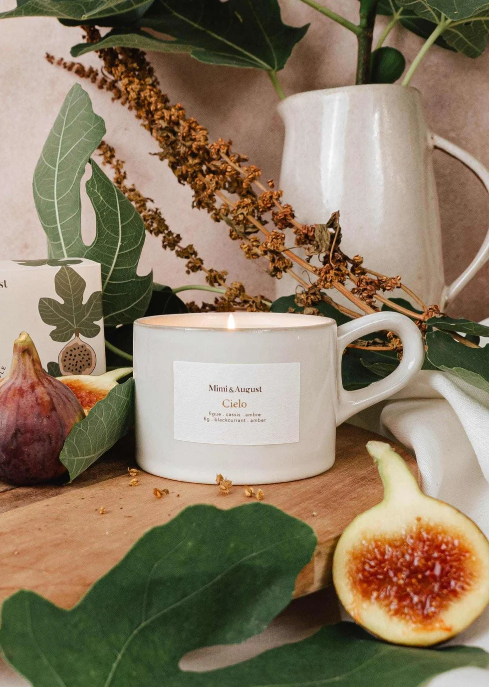 Bougie réutilisable 5.5oz - Cielo
