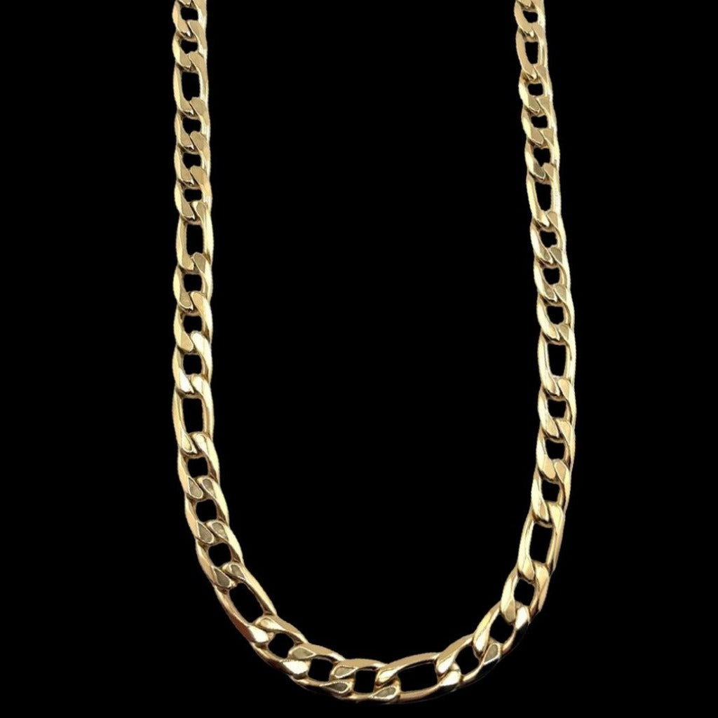 Chaîne Figaro Loyal - Or 14k