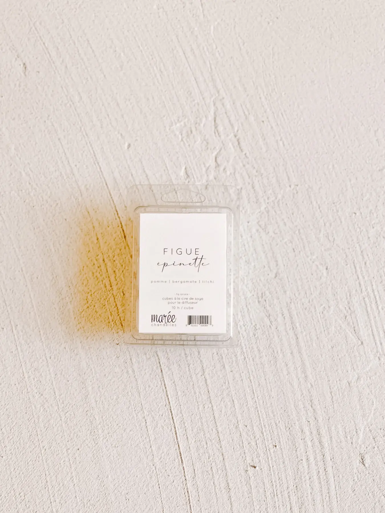 Cubes de cire de soya - Figue épinette