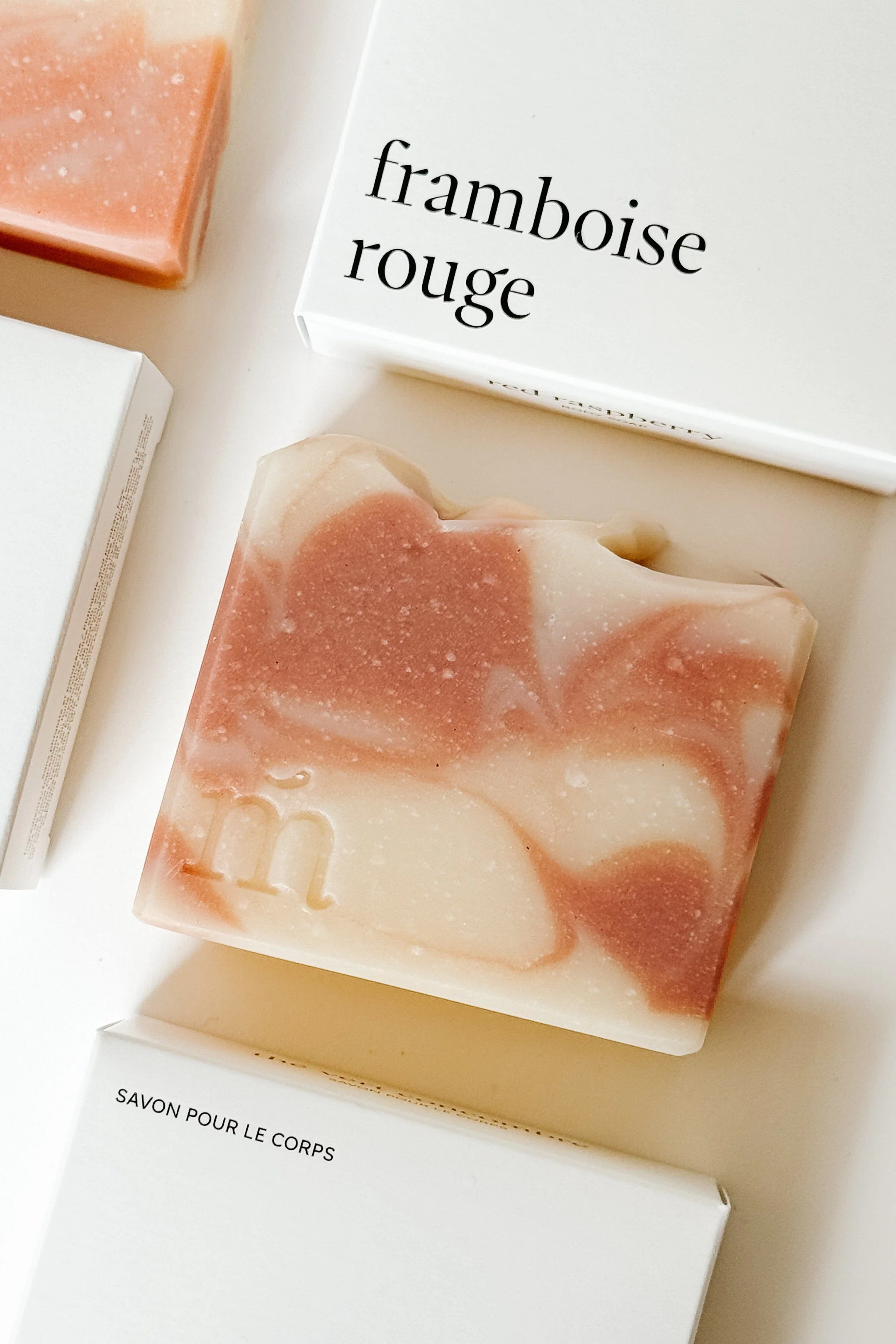 Savon en barre - Framboise rouge