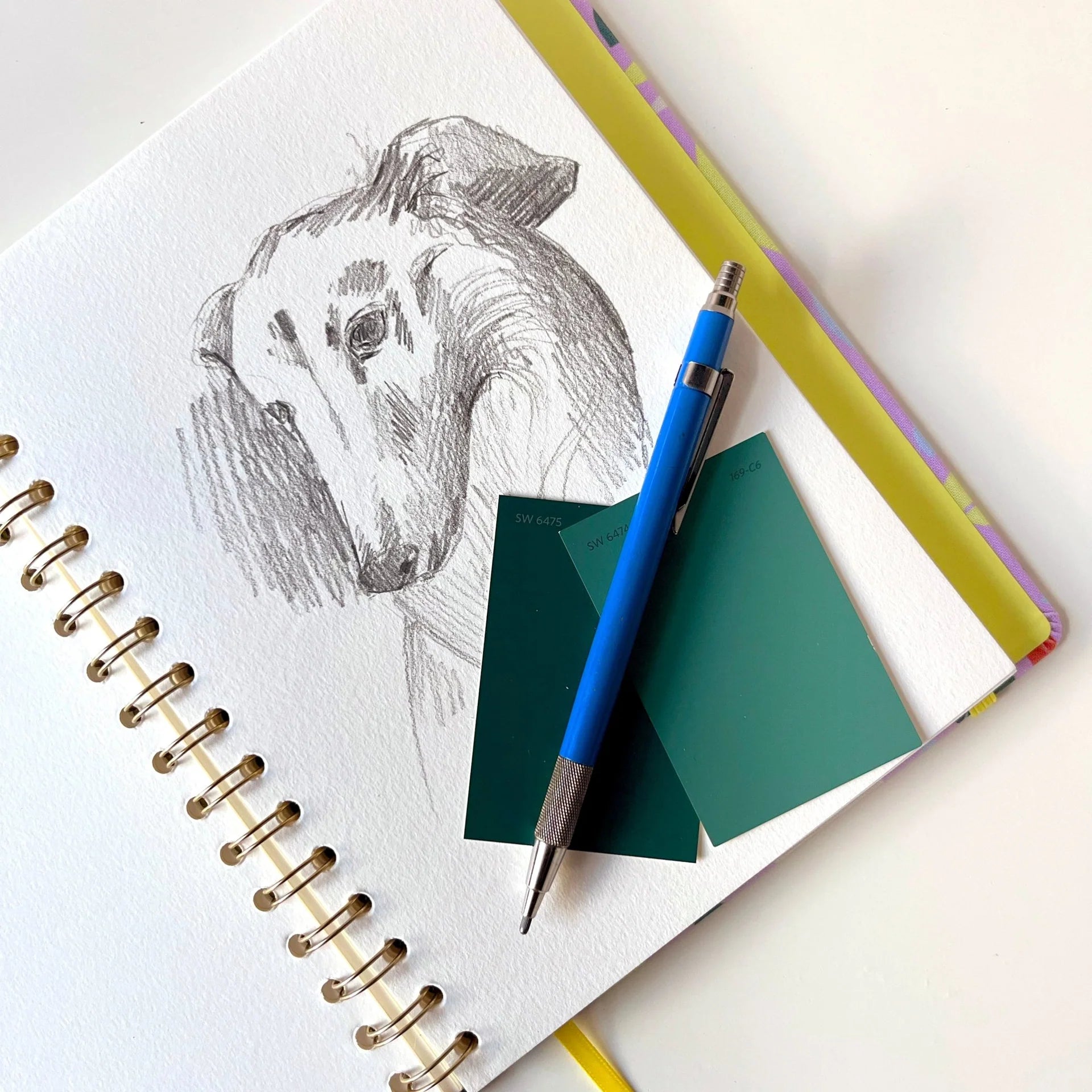 Carnet à dessins - Jardin