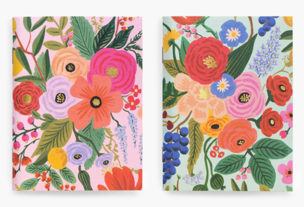 Ensemble de carnets de poche (2) - Garden party