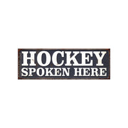 Hockey spoken here - Bois