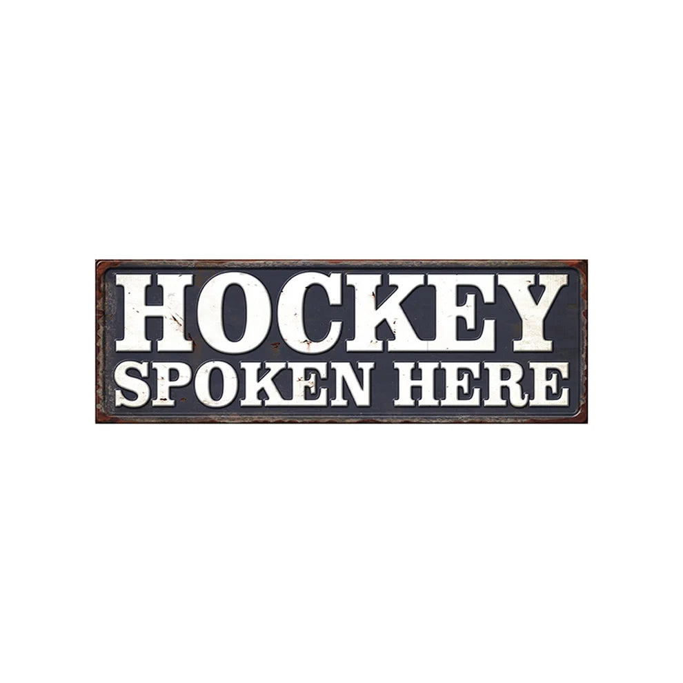 Hockey spoken here - Bois