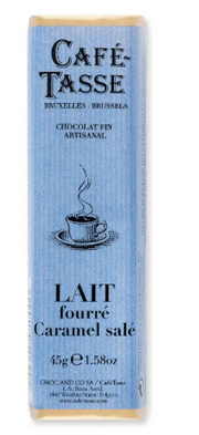 Chocolat lait - Fourré caramel salé