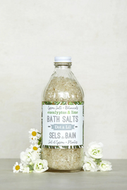Sel de bain - Eucalyptus et lime