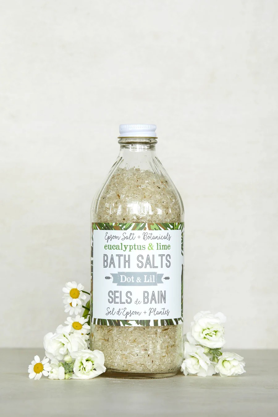 Sel de bain - Eucalyptus et lime