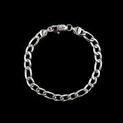 Bracelet Figaro Loyal - Argent