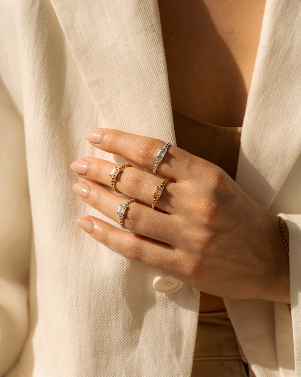 Bague Sauge - Argent Sterling