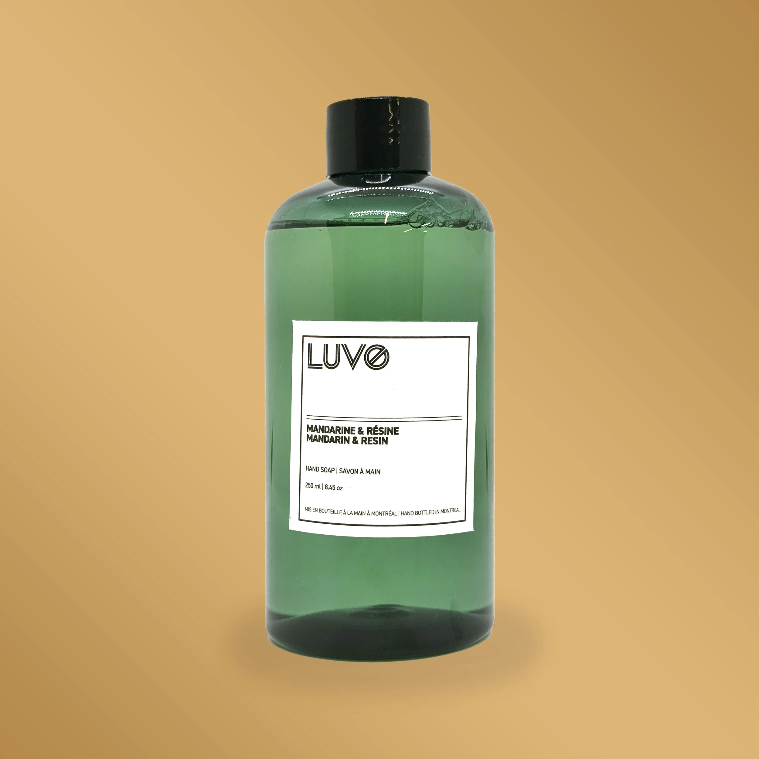Recharge 250 ml pour savon à mains moussant - Mandarine et résine