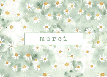 Carte mini - Marguerite 1M