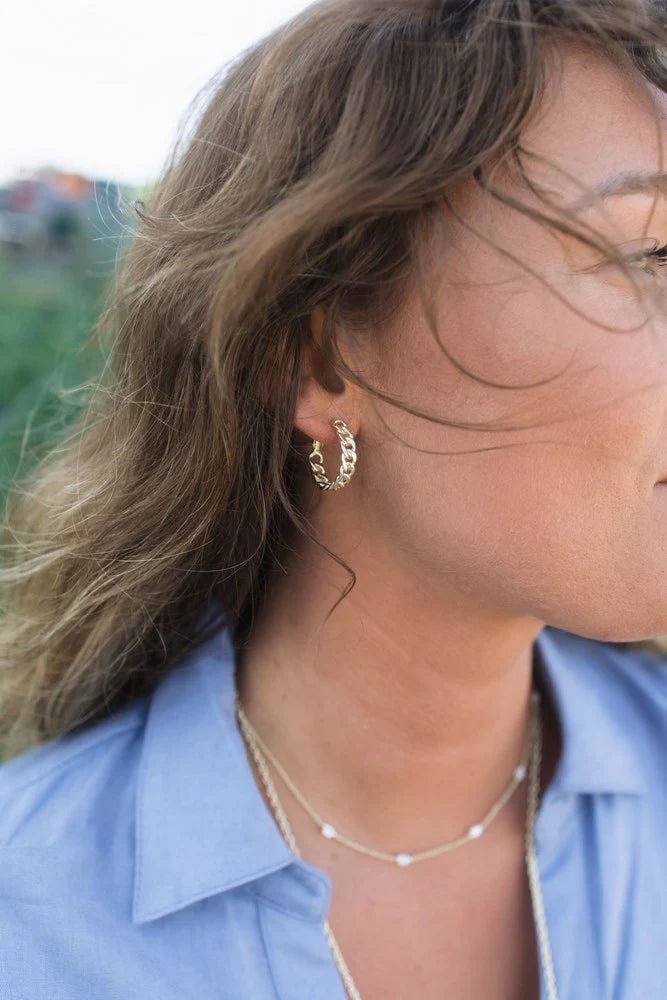 Boucles d'oreilles Riot - Argent