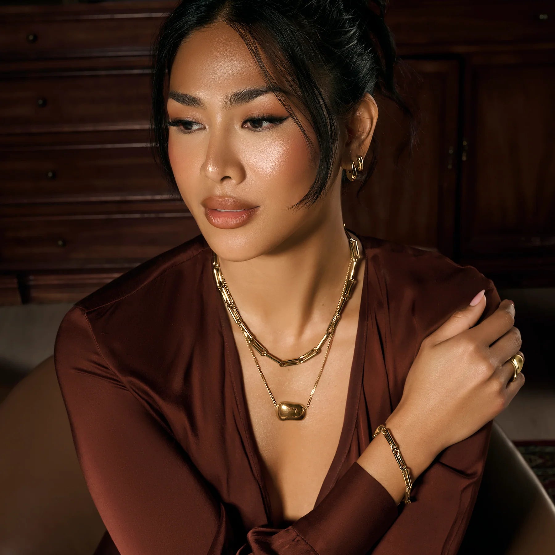 Collier Evalynne - Argent