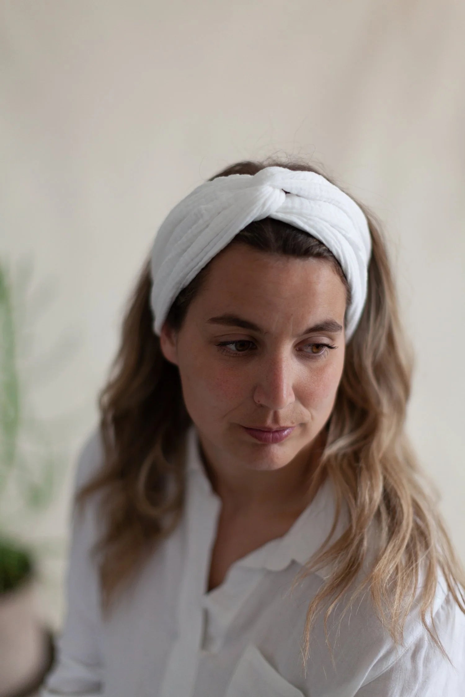 Bandeau torsadé - Ivorie