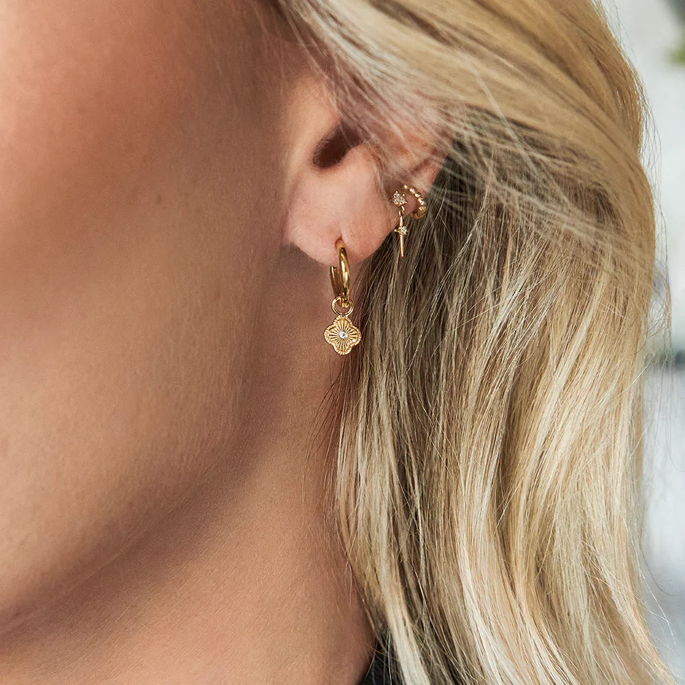 Boucles dormeuses Paula II - Or