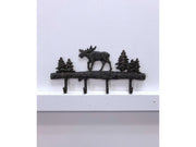 Moose cast iron hook - Métal