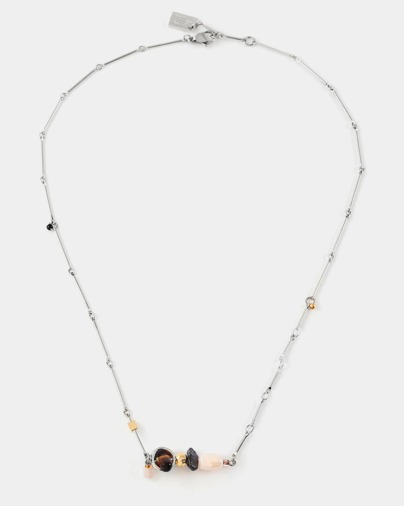 Collier Dardo - Deux tons - Napolitaine