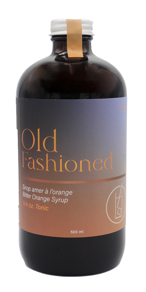 Sirop amer à l'orange 503 ml - Old Fashioned