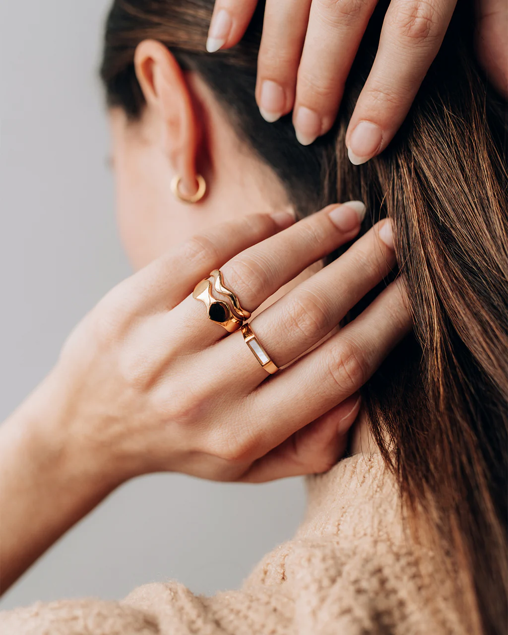 Bague Sillon - Or Vermeil