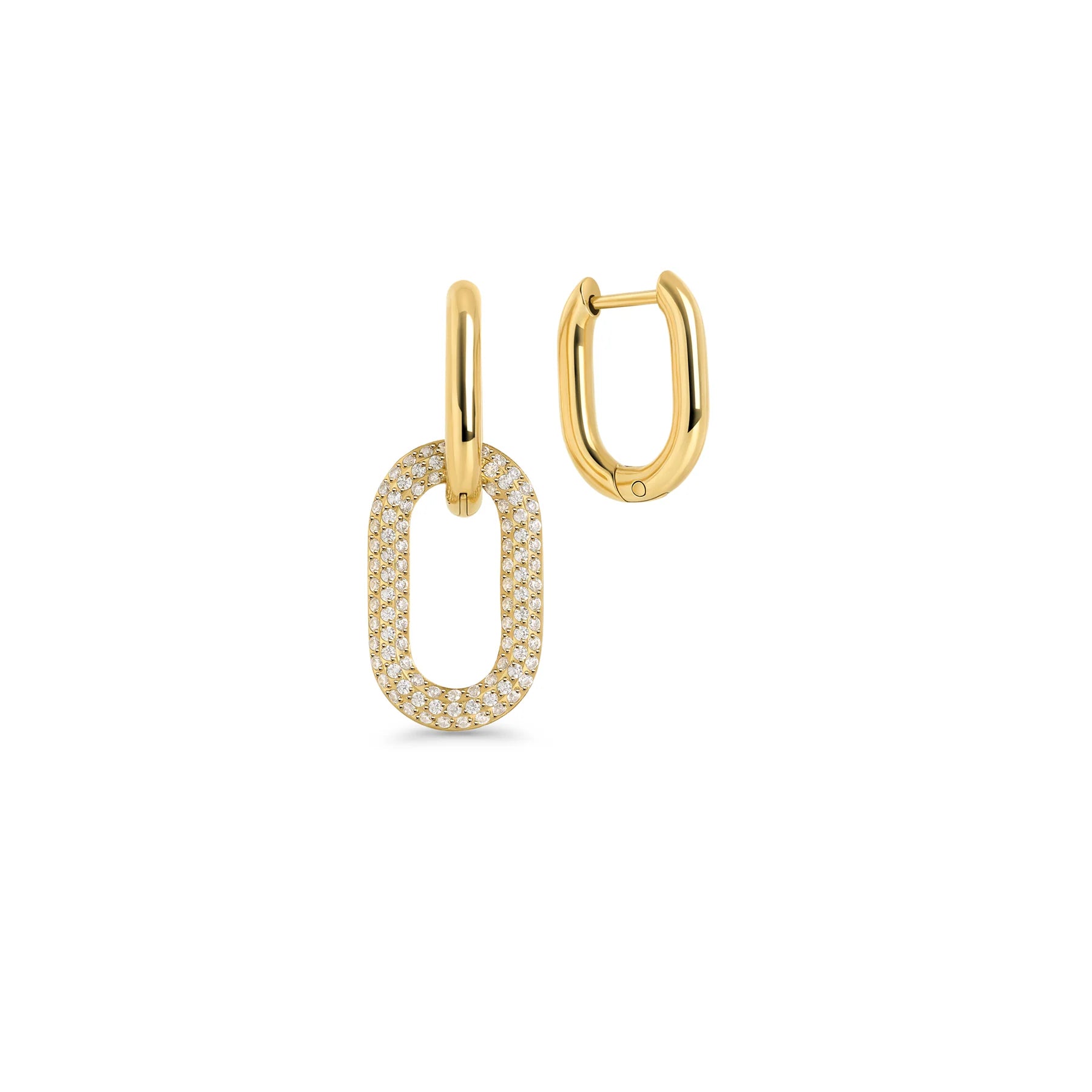 Boucles dormeuses Constance - Or