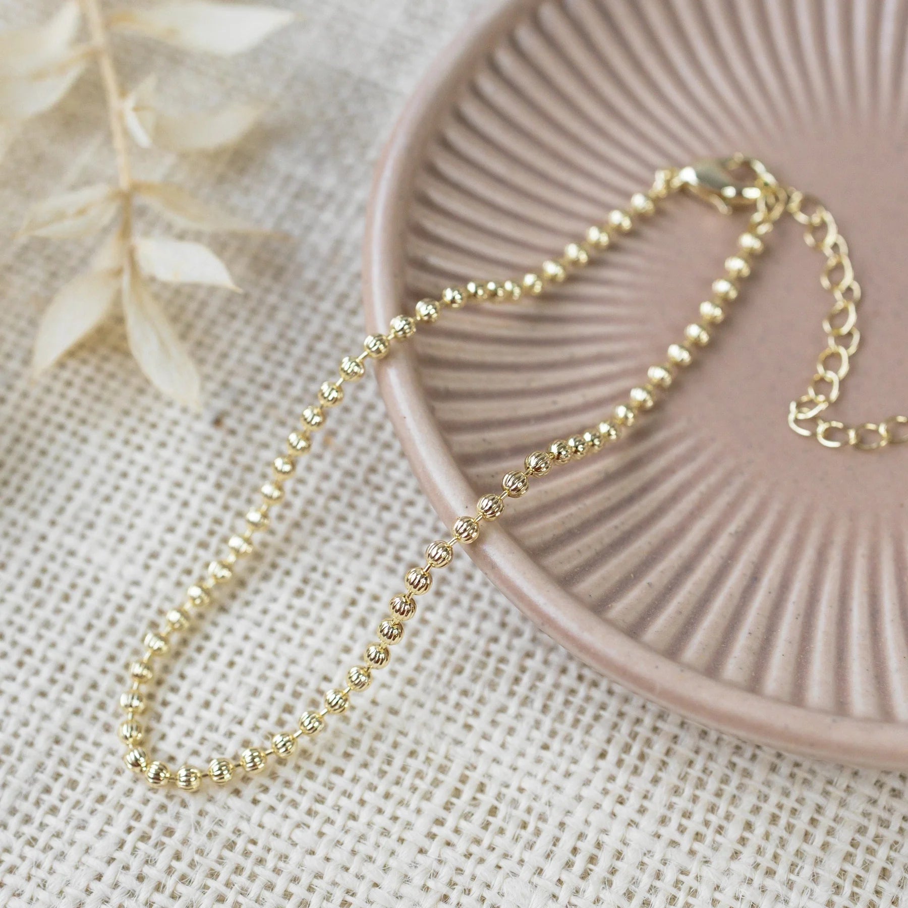 Bracelet de cheville Pulse - Or