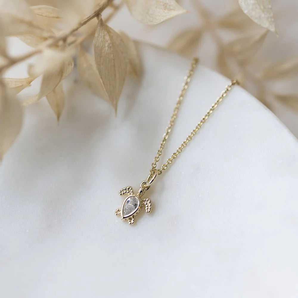 Collier Turtle treasure - Or
