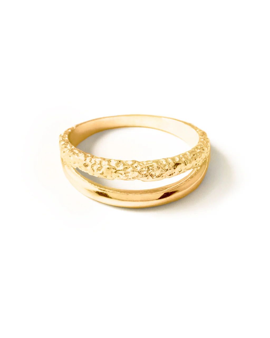 Bague Dopio - Or Vermeil