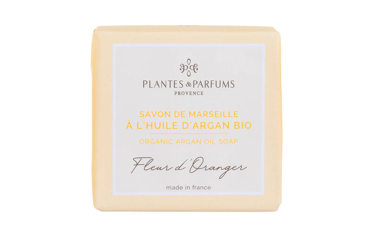 Savon de Marseille au karité bio - Fleur d'oranger