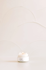 Chandelle de soya - Orange hibiscus