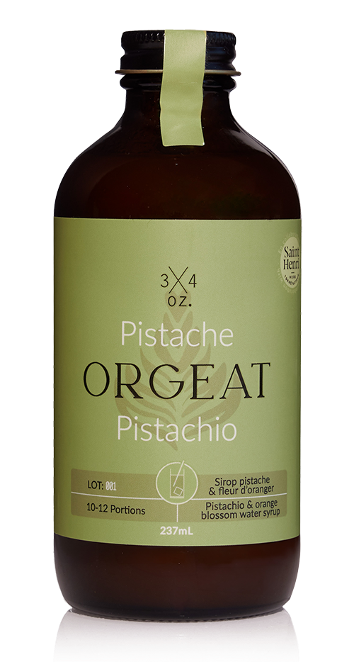 Sirop à café - Pistache fleur d'oranger