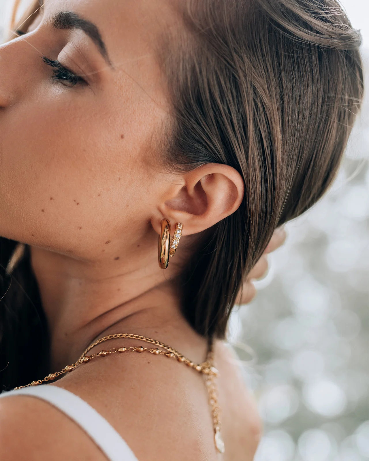 Boucles d'oreilles Hugo - Or