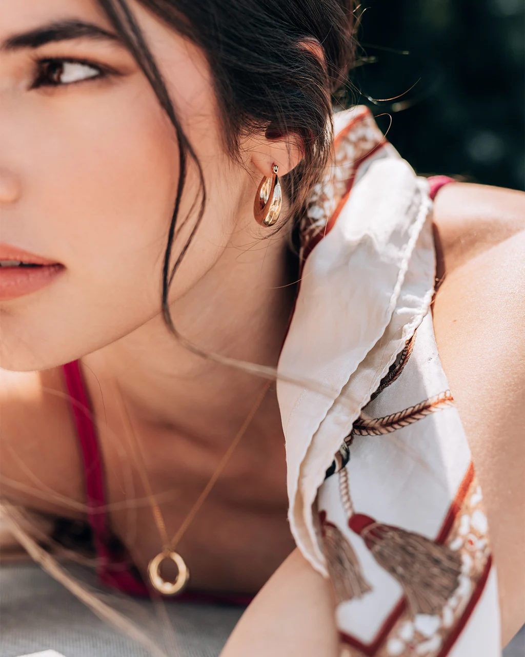 Boucles d'oreilles Oculus - Or