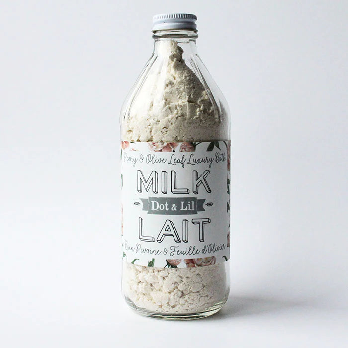 Lait de bain - Pivoine et feuille d'olivier