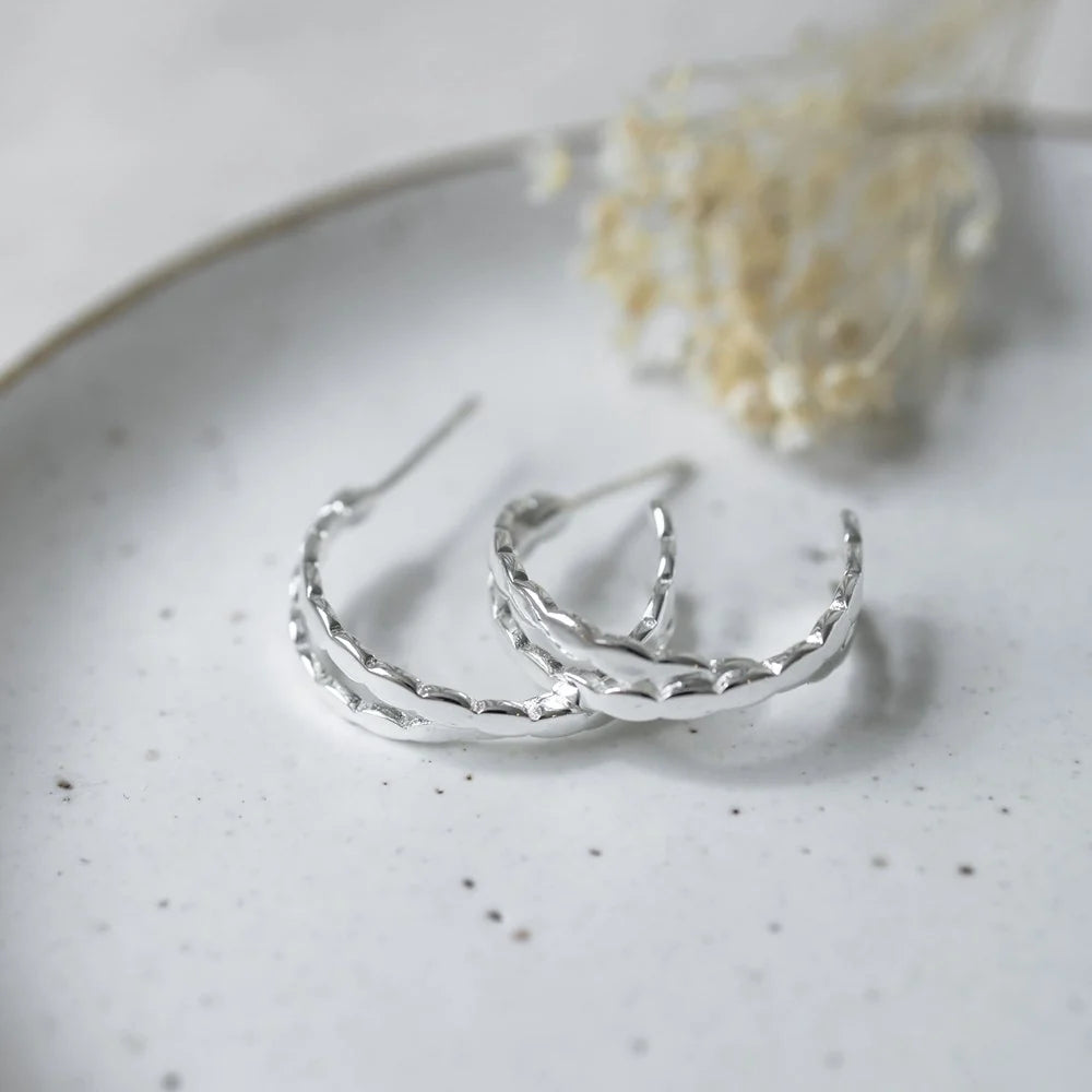 Boucles d'oreilles Bellacurio - Argent