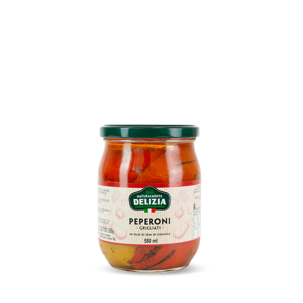 Poivrons grillés - Peperoni Grigiati
