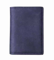 Pochette à cartes de crédit - Bleu nuit