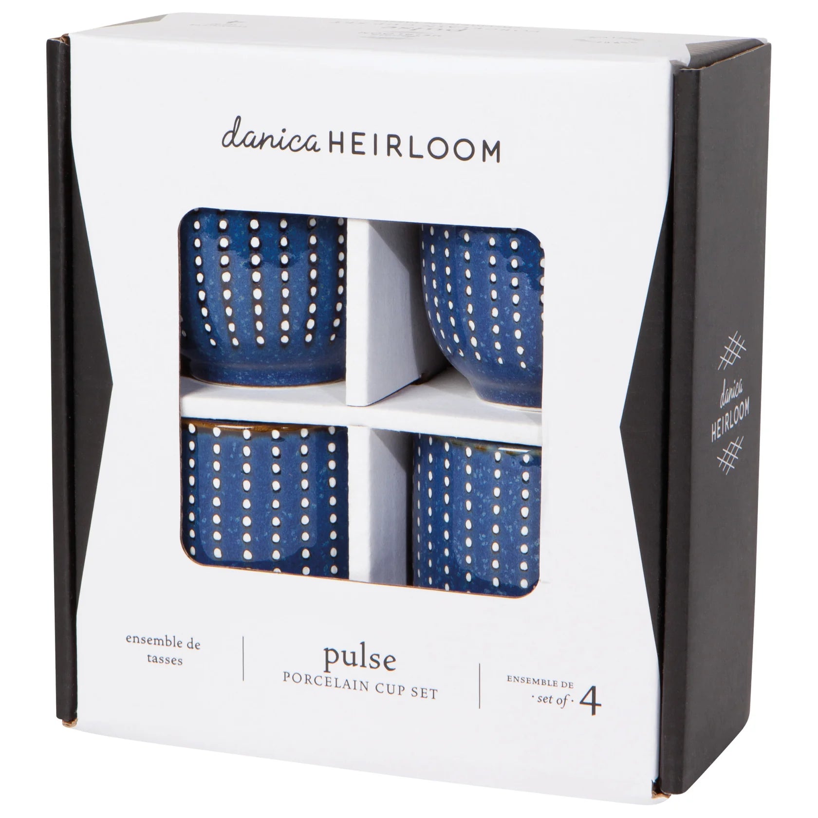 Ensemble de 4 tasses - Pulse