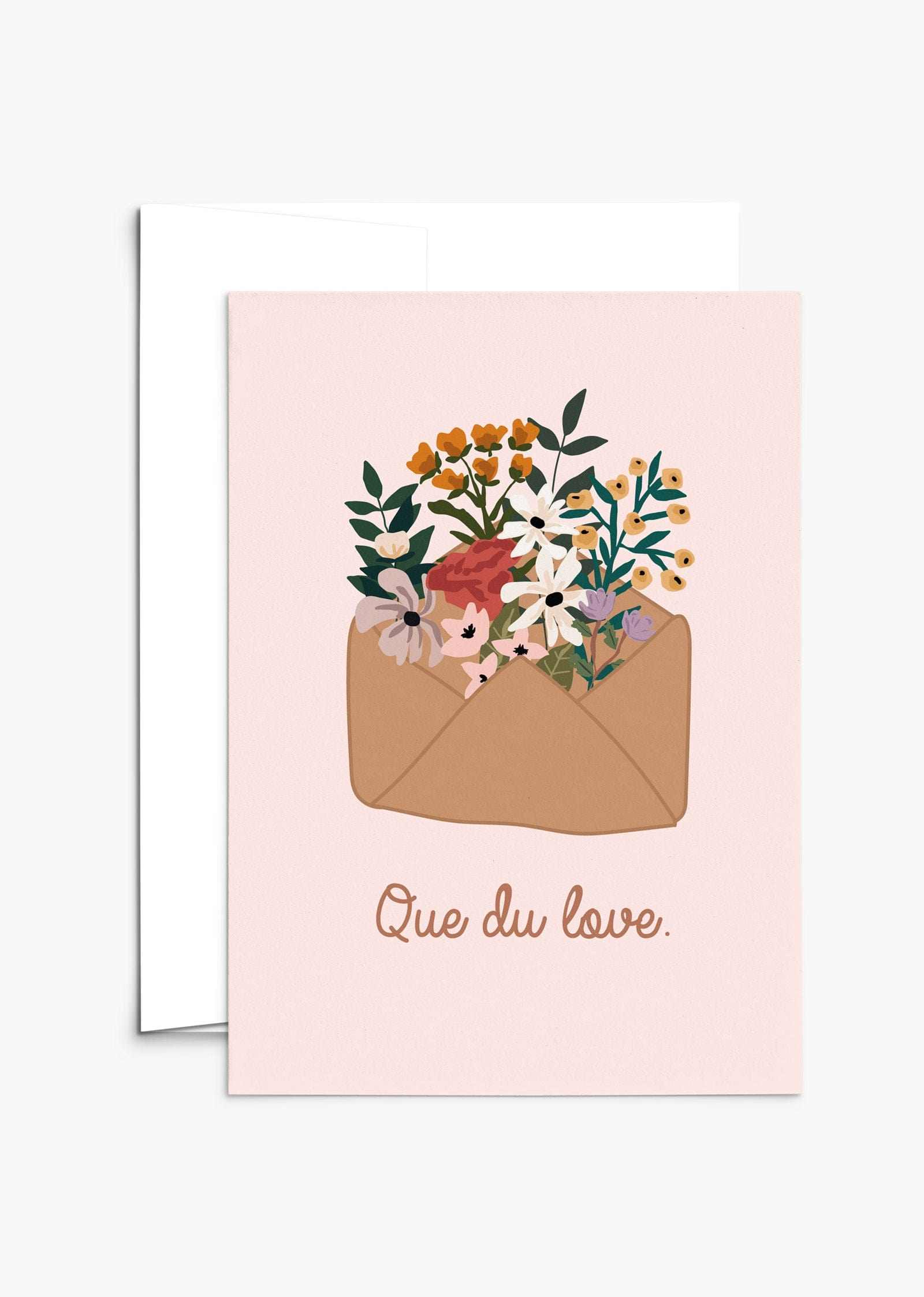Carte de souhaits - Que du love