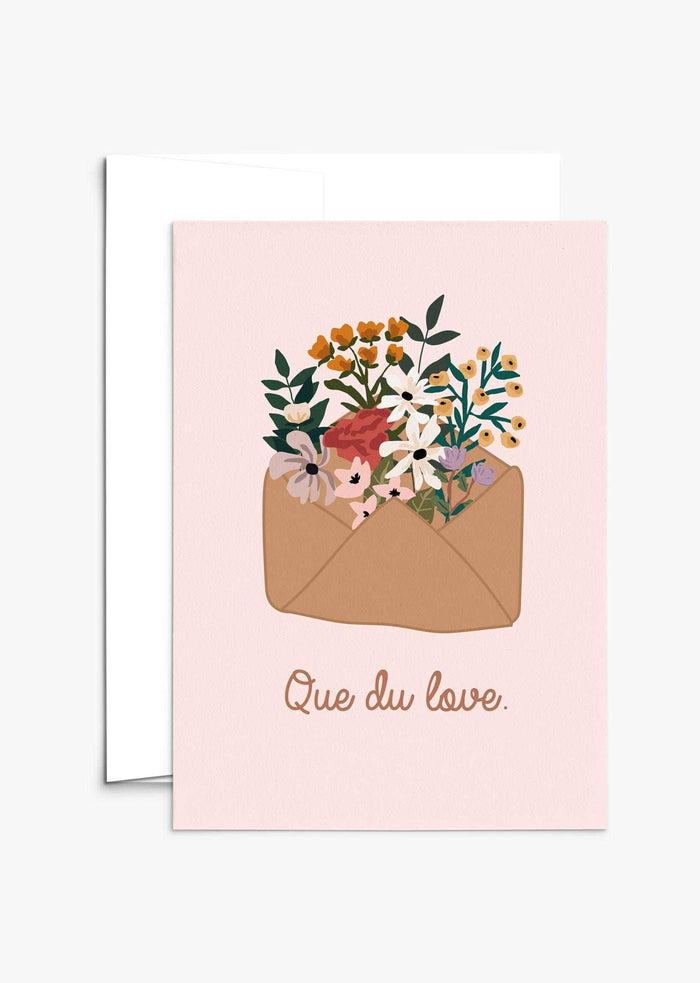 Carte de souhaits - Que du love