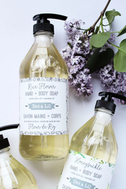 Savon liquide mains et corps - Fleur de riz