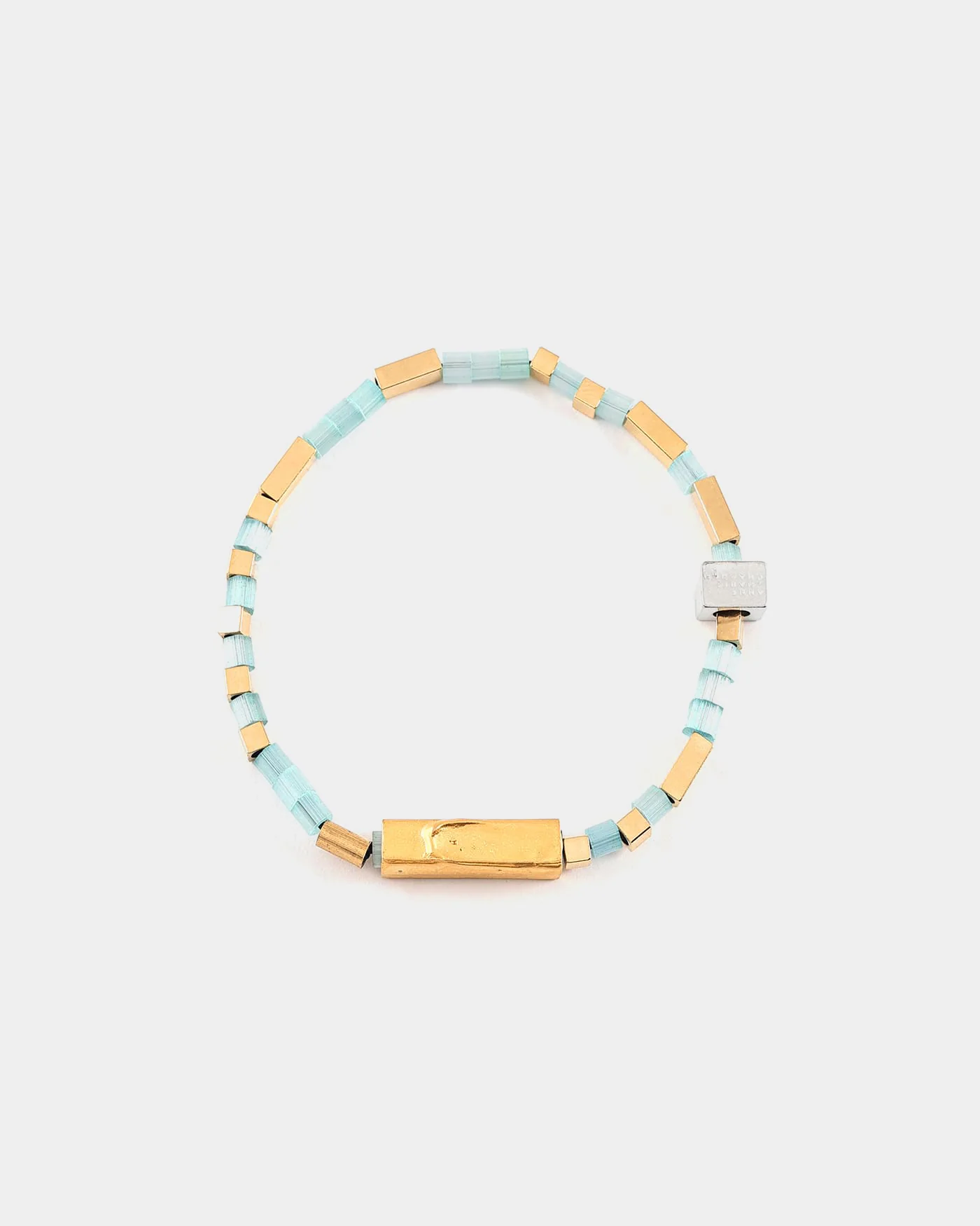 Bracelet Eulima - Deux tons - Sarcelle