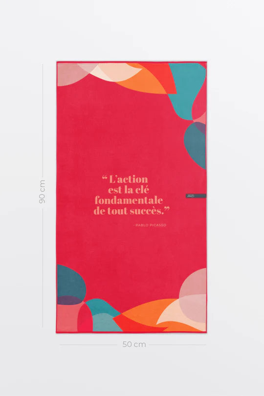 Serviette de sport en microfibre - L'inspirante