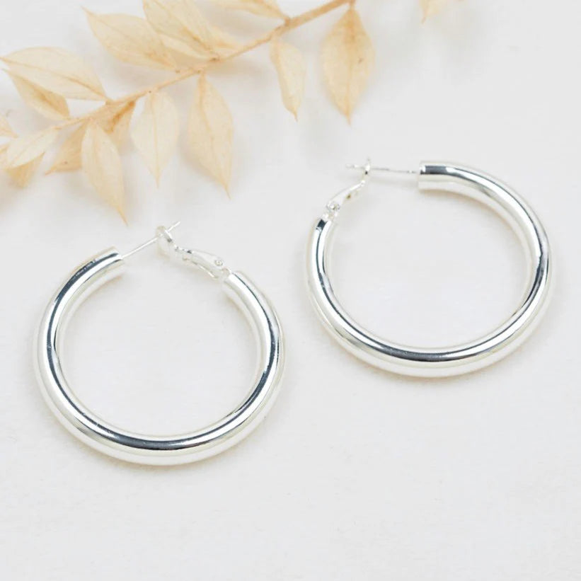 Boucles d'oreilles Abundant - Argent