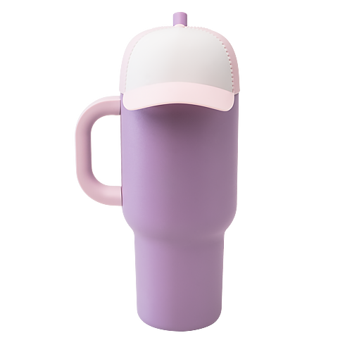 Gobelet Happy Hats 900ml - Violet